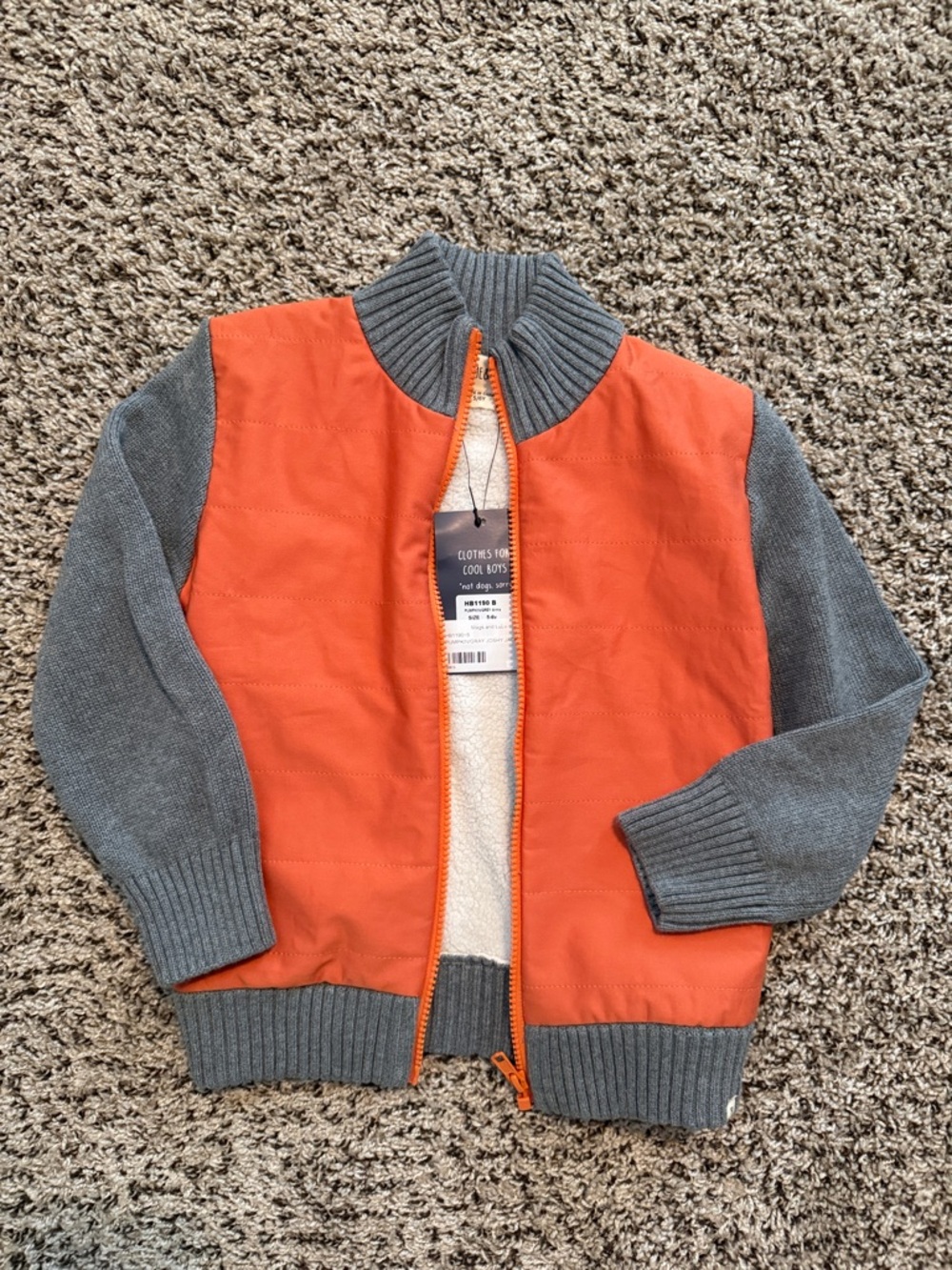 Me & Henry Fleece Lined Jacket